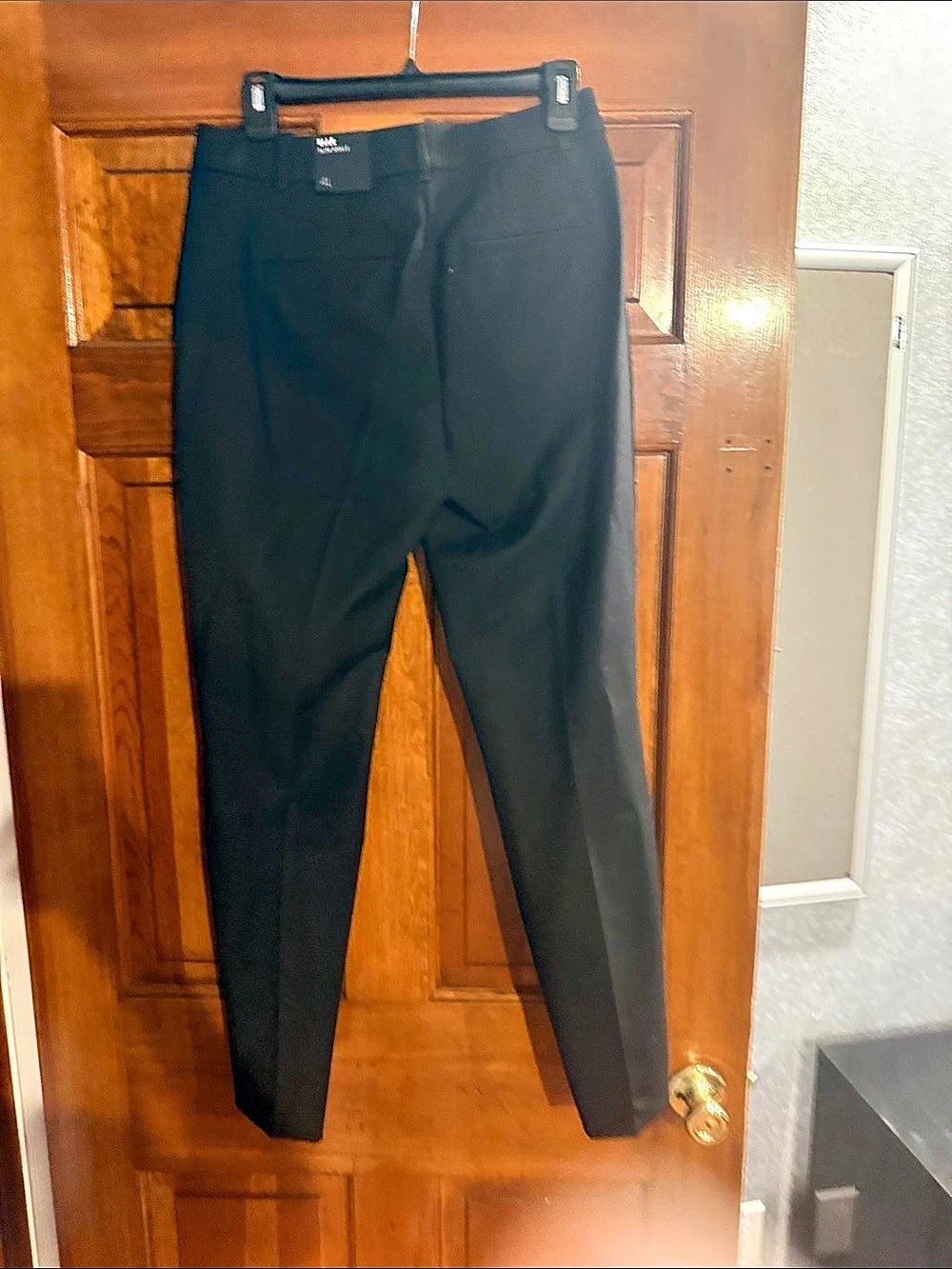 Whbm Elle Slim Ankle Slim Black Size 4L new with tags